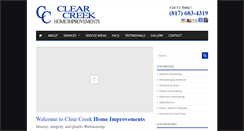 Desktop Screenshot of cchomeimprovements.com